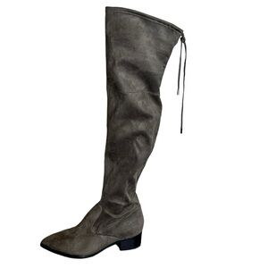 Marc Fisher Thigh High OTK Yuna Boots Gray